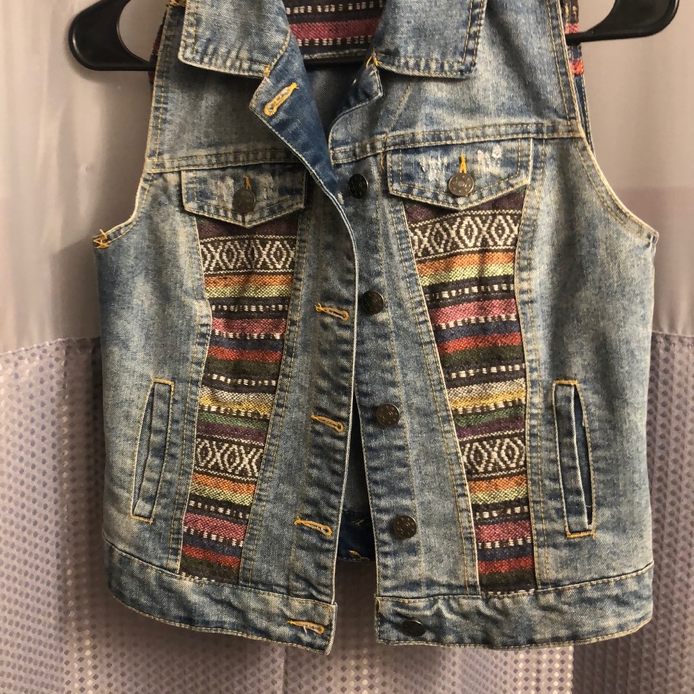 Jean vest